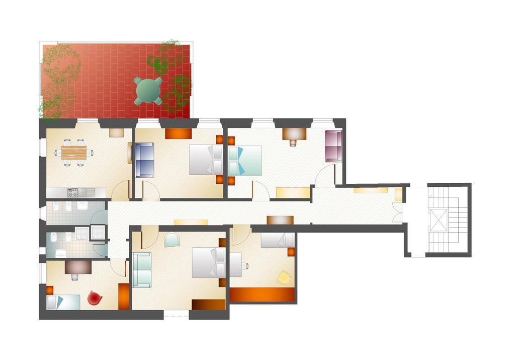 Appartamento Cittadella 39 フィレンツェ 部屋 写真